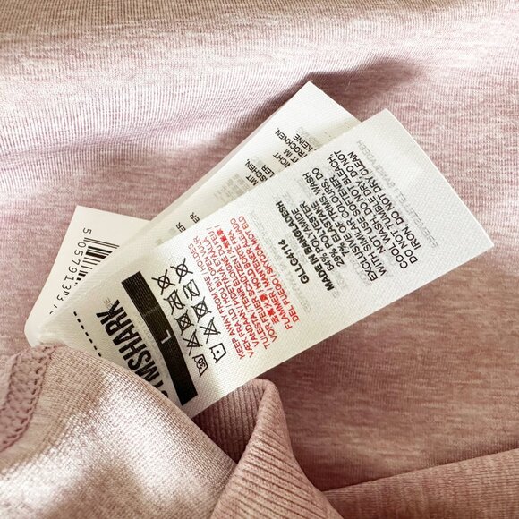 NEW Gymshark Size Large Adapt Marl Seamless Leggings L Light Purple GLLG4114 - Picture 10 of 13